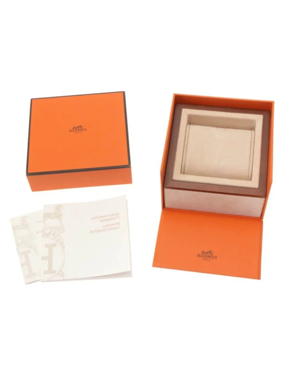 Hermes Clipper Watch Stainless Steel Shell Quartz